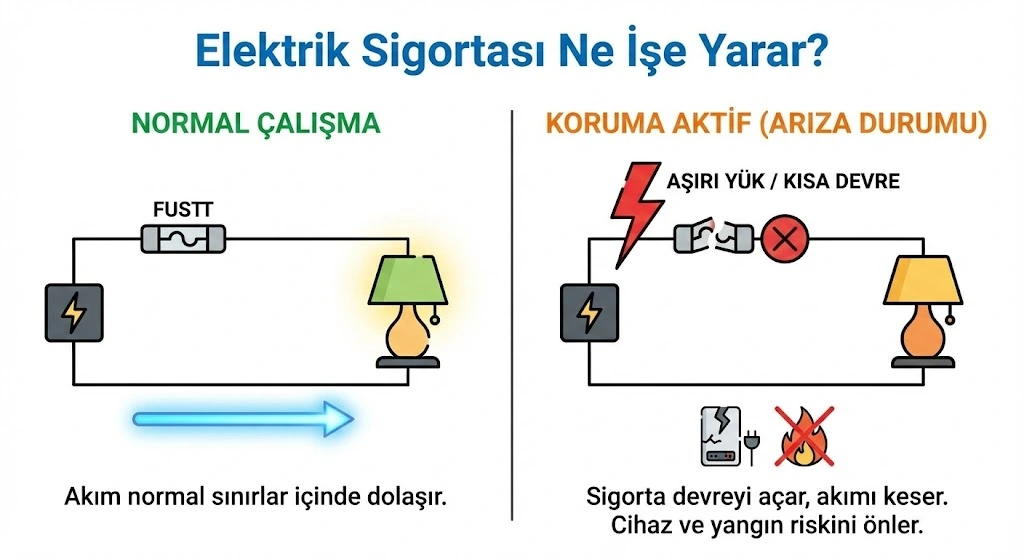 Elektrik sigortası ne işe yarar ve nasıl çalışır - Kapaklı Elektrik Ustası